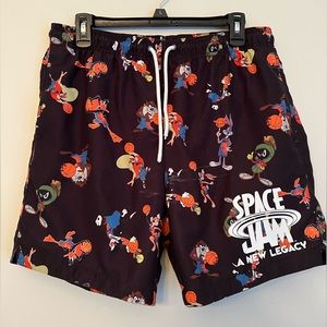 Space Jam Legacy swimming trunks